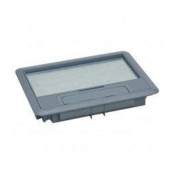 Padlódoboz csapófedél 8/12 modulos standard dobozhoz téglalap 12-szerelvényhez szürke LEGRAND - 088000