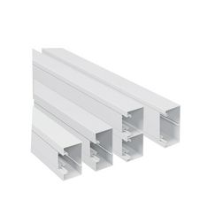 Parapetcsatorna 100mm x 50mm 2000mm kezeletlen műanyag fényesfehér fedéllel DLP-S LEGRAND - 638030