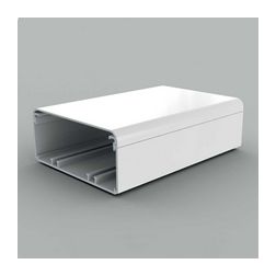 Parapetcsatorna 139mm x 61mm 2000mm kezeletlen műanyag fényesfehér EKE KOPOS - EKE 140X60_HD
