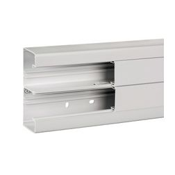 Parapetcsatorna 140mm x 55mm 2000mm kezeletlen műanyag fényesfehér fedéllel OptiLine 45 Schneider - ISM10300P