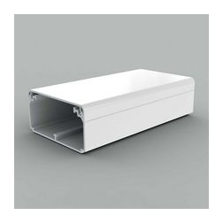 Parapetcsatorna 80mm x 40mm 2000mm kezeletlen műanyag krémfehér fedéllel EKD KOPOS - EKD 80X40_HD