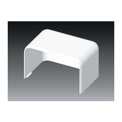 Parapetcsatorna végzáró 100X60-hoz szimmetrikus 100mmx 60mm műanyag fényesfehér EKE KOPOS - 8551_HB