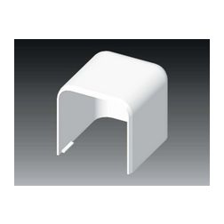 Parapetcsatorna végzáró 60X60-hoz szimmetrikus 60mmx 60mm műanyag fényesfehér EKE KOPOS - 8541_HB