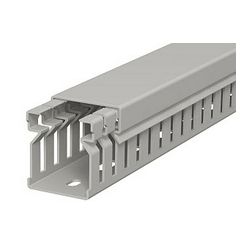 Perforált huzalozócsatorna 30mm x 25mm x 2000mm gránitszürke 10mm LK4 30025 OBO-BETTERMANN - 6178005