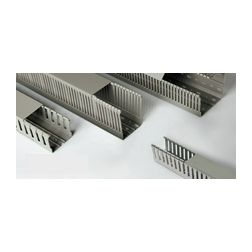 Perforált huzalozócsatorna 60mm x 25mm x 2000mm gránitszürke alap-perforált E74 CANALPLAST - 020654