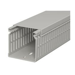 Perforált huzalozócsatorna 60mm x 60mm x 2000mm gránitszürke 12.5mm LK4 N 60060 OBO-BETTERMANN - 6178207