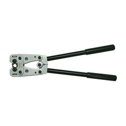 Présfogó szigeteletlen csősaruhoz standard forgatható préspofával kábelsaru/-összekötő-hoz Haupa - 210805