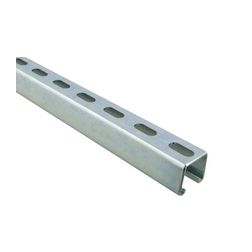 Profilsín perforált 2m C-profil 41mm x 21mm szalaghorganyzott acél BIS RapidStrut WALRAVEN - 6505224