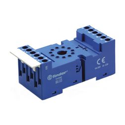 Reléfoglalat 60.13-hoz csavaros DIN (kalap)sín 35mm 90.03.0 FINDER - 90030