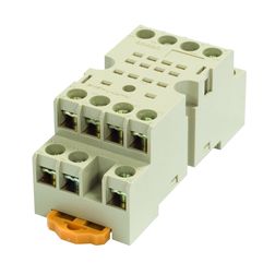 Reléfoglalat MY4/H3YN/G3F-hez csavaros DIN (kalap)sín 35mm 15-tűs PYF14A-N OMRON - 168911