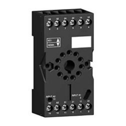 Reléfoglalat RUM-hoz csavaros DIN (kalap)sín 35mm 11-tűs Zelio RUZ Schneider - RUZC3M