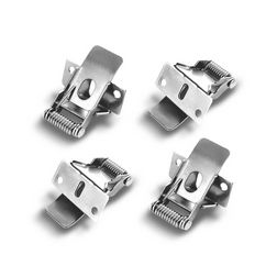 Rugós rögzítő készlet LED panelhez (4db) ezüst acél Backlit Modee - MPL-CEM4-BL