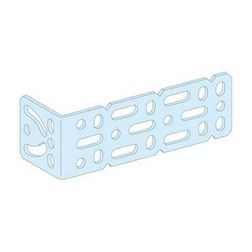 Saroktartó univerzális (2db) 122.5mmx 122.5mmx 43mm fém szürke Prisma G/P Schneider - LVS03581