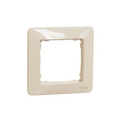 SednaDesign keret 1-es vízszintes és függőleges műanyag bézs Schneider - SDD312801