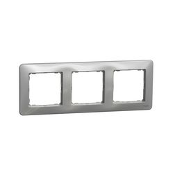 SednaDesign keret 3-es vízszintes és függőleges műanyag alumínium Schneider - SDD313803