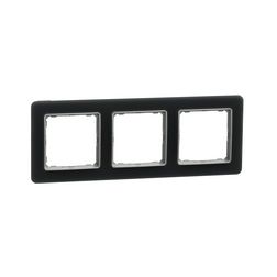 SednaElements keret füstkvarc 3-es vízszintes és függőleges műanyag Schneider - SDD362803