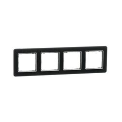 SednaElements keret füstkvarc 4-es vízszintes és függőleges műanyag Schneider - SDD362804