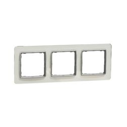 SednaElements keret opál 3-es vízszintes és függőleges műanyag Schneider - SDD360803