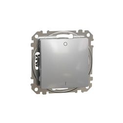 SednaÚj 102 2P kapcsoló betét adapterrel alumínium süllyesztett rugós IP20 Schneider - SDD113102