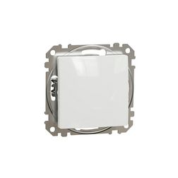 SednaÚj 107 keresztkapcsoló betét adapterrel fehér süllyesztett rugós IP20 Schneider - SDD111107