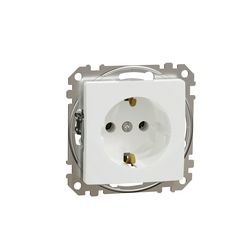 SednaÚj 162 dugalj földelt fehér IP20 süllyesztett csavaros Schneider - SDD111025