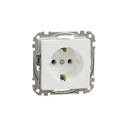 SednaÚj 162 dugalj földelt fehér IP20 süllyesztett szorítókapcsos Schneider - SDD111026