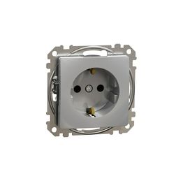 SednaÚj 162 dugalj földelt gyerekzárral alumínium IP20 süllyesztett szorítókapcsos Schneider - SDD113022