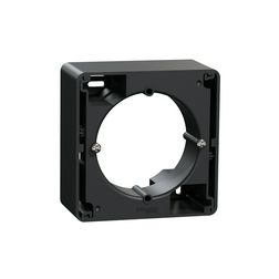 SednaÚj kiemelőkeret sorolható 4-es vízszintes és függőleges antracit műanyag IP20 Schneider - SDD114901