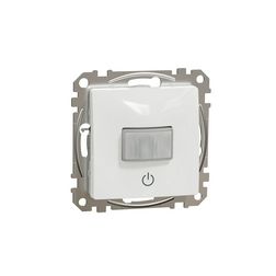 SednaÚj mozgásérzékelő nyomóval 160° 10A fehér 2200W 230V IP20 süllyesztett Schneider - SDD111504