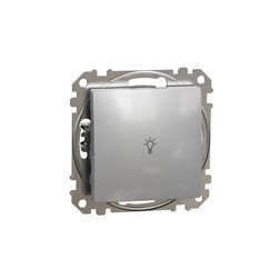 SednaÚj N101 lámpanyomó rugós betét közp. fedéllel 1- nyomógomb alumínium lámpa IP20 Schneider - SDD113132