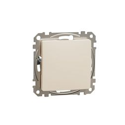 SednaÚj vakfedél bézs IP20 műanyag fényes csavaros Schneider - SDD112904