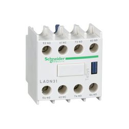 Segédérintkező blokk D-hez előlapra rádugható 3-z 1-ny 10A/AC15/230V TeSys LAD-N Schneider - LADN31