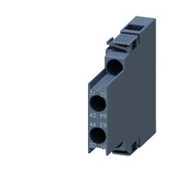Segédérintkező blokk homlokoldali 3RH(T)2--höz 1z 1ny 6A/AC15/230V csavaros SIRIUS SIEMENS - 3RH2921-1DA11