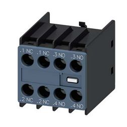 Segédérintkező blokk homlokoldali 3RH(T)2--höz 2z 2ny 6A/AC15/230V csavaros SIRIUS SIEMENS - 3RH2911-1HA22