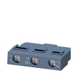 Segédérintkező blokk homlokoldali 3RV2-höz 1v 3A/AC15/230V csavaros SIRIUS SIEMENS - 3RV2901-1D