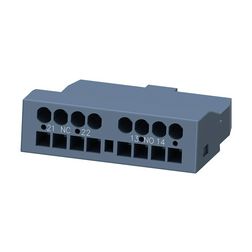 Segédérintkező blokk homlokoldali 3RV2-höz 1z 1ny 0.5A/AC15/230V rugószorításos SIRIUS SIEMENS - 3RV2901-2E