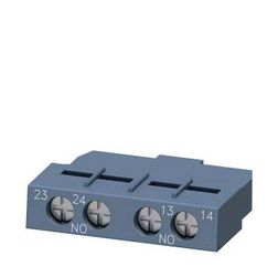 Segédérintkező blokk homlokoldali 3RV2-höz 2z 0.5A/AC15/230V csavaros SIRIUS SIEMENS - 3RV2901-1F