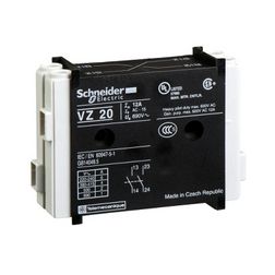 Segédérintkező blokk V7-hez oldalra beépíthető 1-z 1-ny 6A/AC15/230V TeSys Vario VZ Schneider - VZ7
