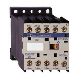 Segédkontaktor (s.kapcsoló) 10A/400V 2-z 2-ny 220-230VAC kalapsín/csavaros TeSys CA2-KN Schneider - CA2KN22M7