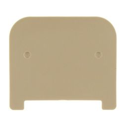 Sorkapocs elválasztólap bézs 1.5mm-va TW 2,5-10 BG CONTA-CLIP - 2002.2