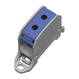 Sorkapocs TS35 Al/Cu 1 x 2 x 6-50mm2/sokerű 150A kék csavaros csavaros RKA 50 N LEIPOLD - 087310-1-3