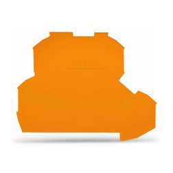 Sorkapocs vég-/elválasztólap narancs 0.8mm-va WAGO - 2002-2292