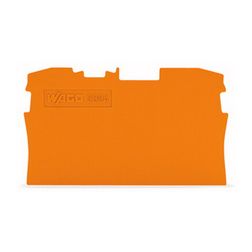 Sorkapocs vég-/elválasztólap narancs 1mm WAGO - 2004-1292
