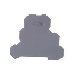 Sorkapocs vég-/elválasztólap szürke 0.8mm-va WAGO - 2002-3291