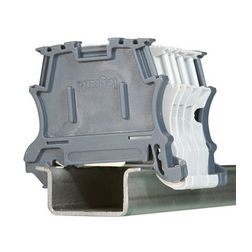 Sorkapocs végbak TS35 csavarmentes műanyag szürke Viking3 LEGRAND - 037510