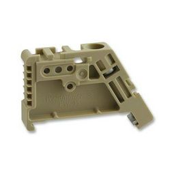 Sorkapocs végbak TS35 csavaros műanyag bézs EW 35 Weidmüller - 0383560000