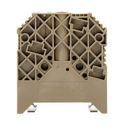 Sorkapocs végbak TS35 csavaros műanyag bézs WEW 35/1 Weidmüller - 1059000000