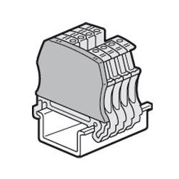 Sorkapocs véglap 5/6/8/10 mm osztástáv. sorkapocshoz szürke 2mm-va Viking3 LEGRAND - 037550