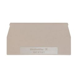 Sorkapocs véglap bézs 1.5mm-va WAP WTL6/1 Weidmüller - 1068300000