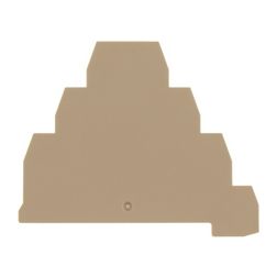 Sorkapocs véglap VMAK2,5 sorkapocshoz bézs 1.5mm-va AP VMAK 2,5 BG CONTA-CLIP - 2862.2